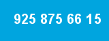 925 875 66 15 925 875 66 15